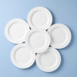 Lenox Westmore Studio 1414 Rimmed Dinner Plates, Set of 6