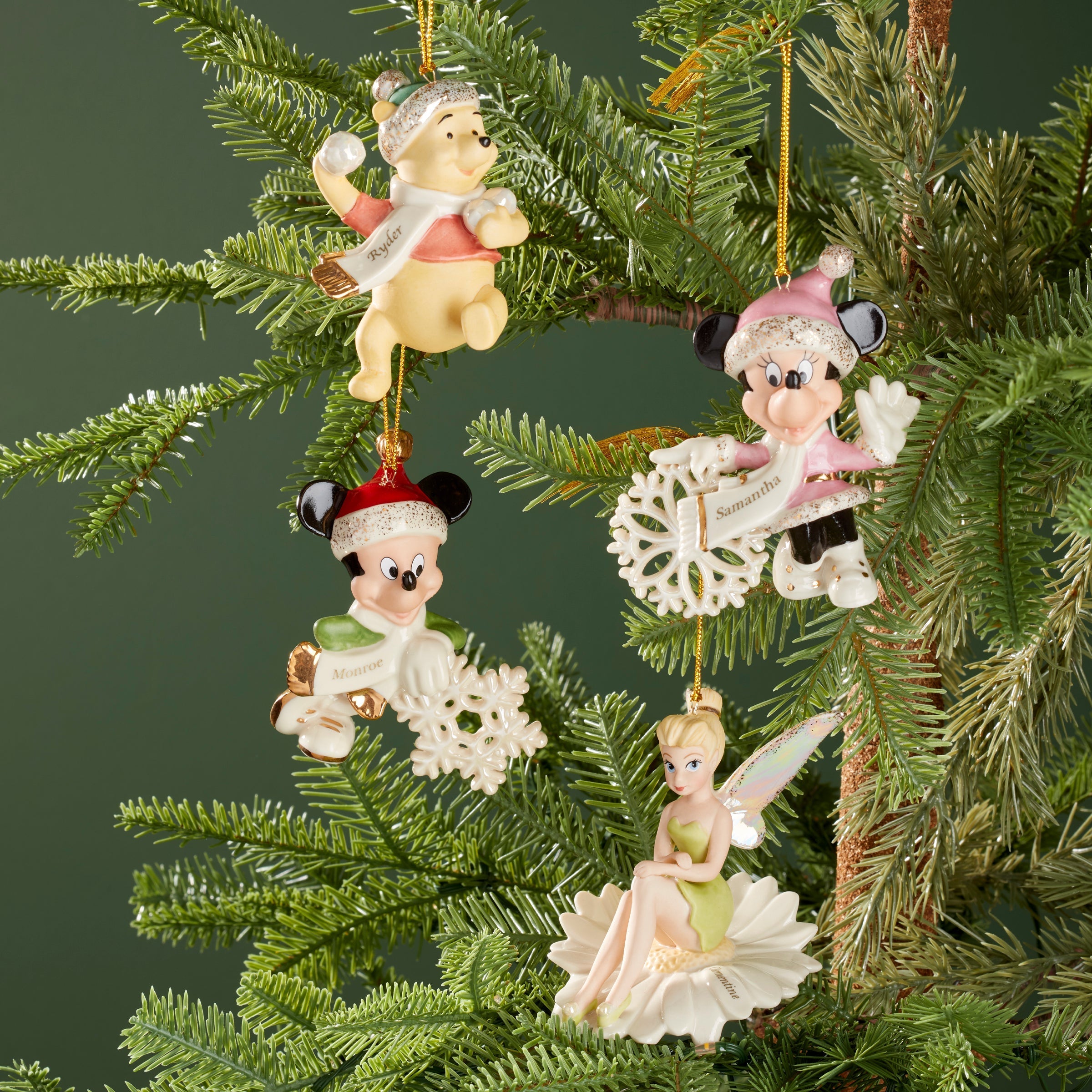 Lenox Westmore Personalized Mickey Mouse Snowflake Ornament - Image 5