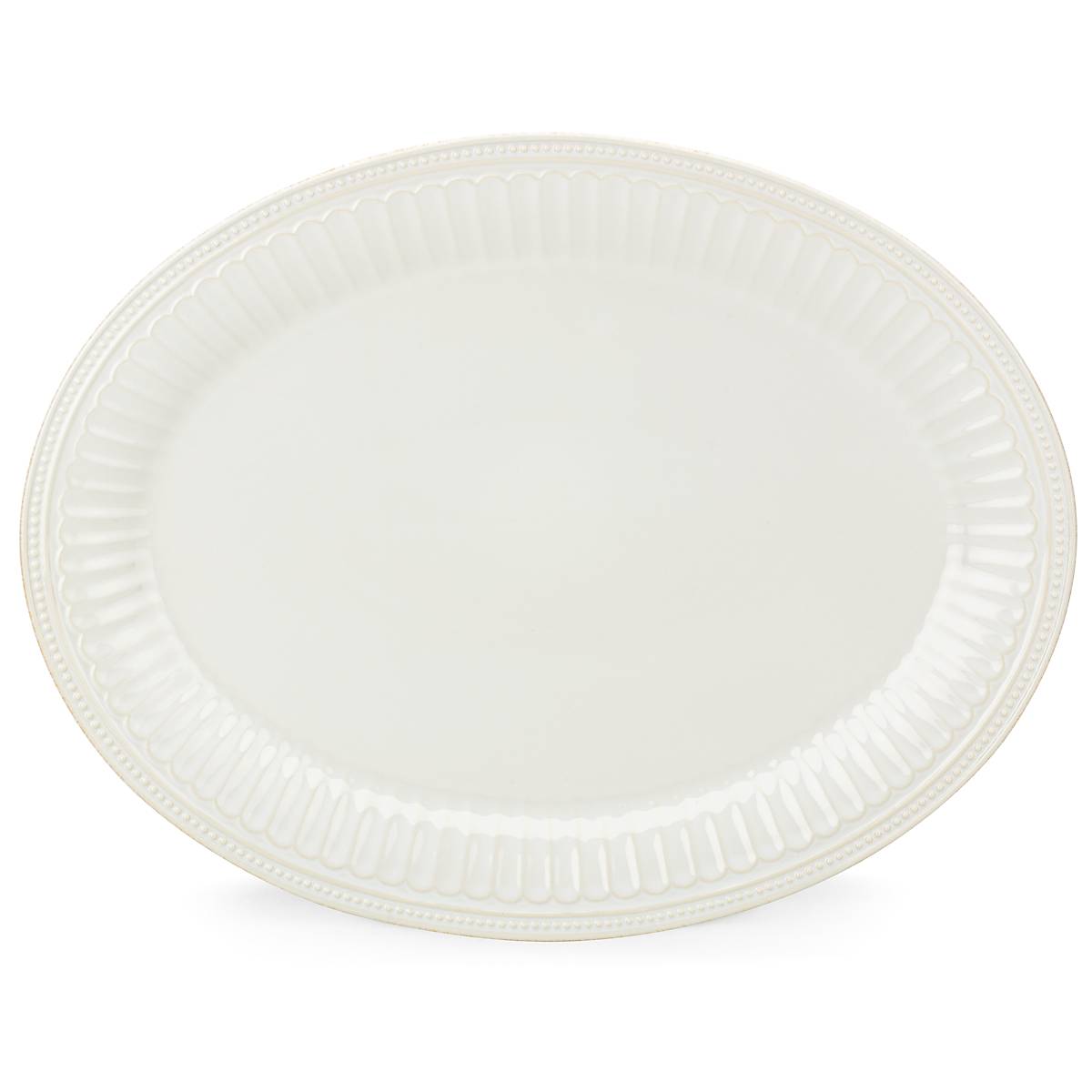 Lenox Westmore French Perle Groove White Platter - Image 2