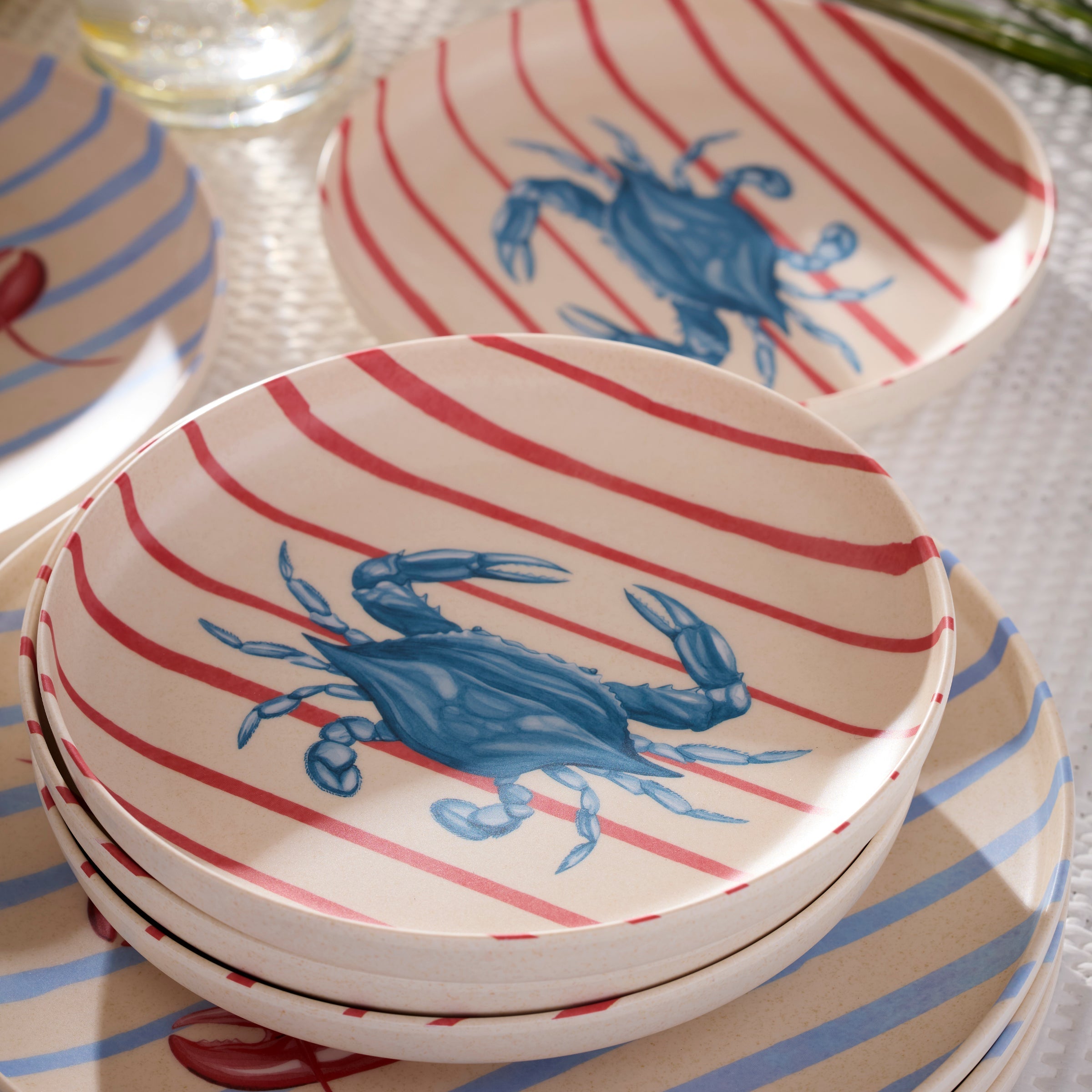 Lenox Westmore 24 Seven Melamine Wharfside 24-Piece Dinnerware Set - Image 4