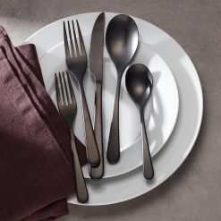 Alternative view of Lenox Westmore Kenbrook Black Vintage 20-Piece Flatware Set
