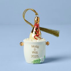 Lenox Westmore Personalized Champagne Bucket Ornament