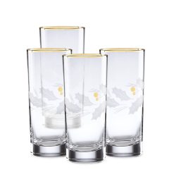 Alternative view of Lenox Westmore Holiday Gold Highball Glasses, Set of 4