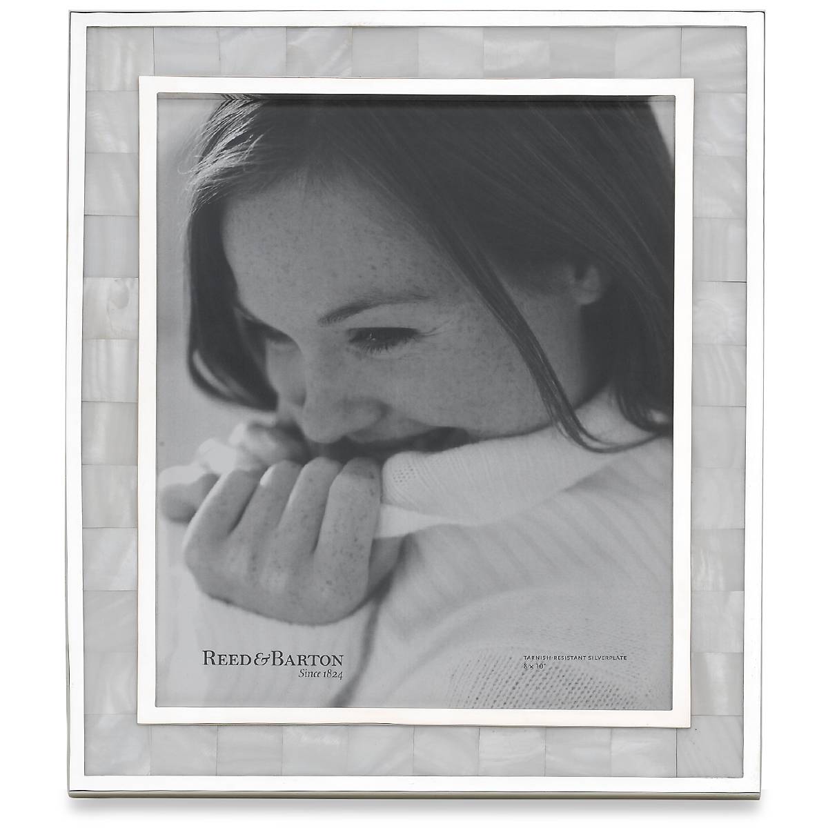 Lenox Westmore Mother Of Pearl 8x10 Photo Frame