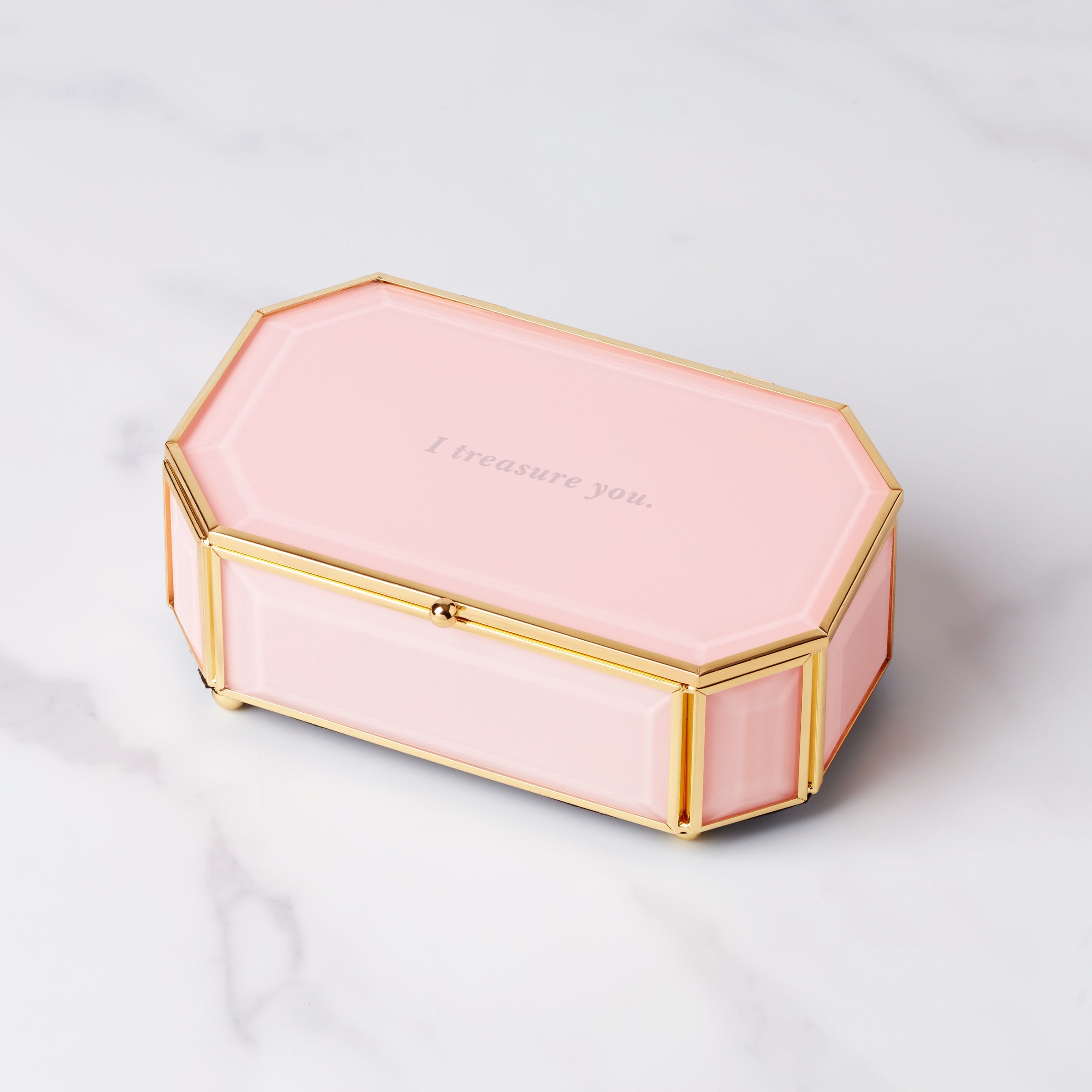 Lenox Westmore I Treasure You Pink Jewelry Box