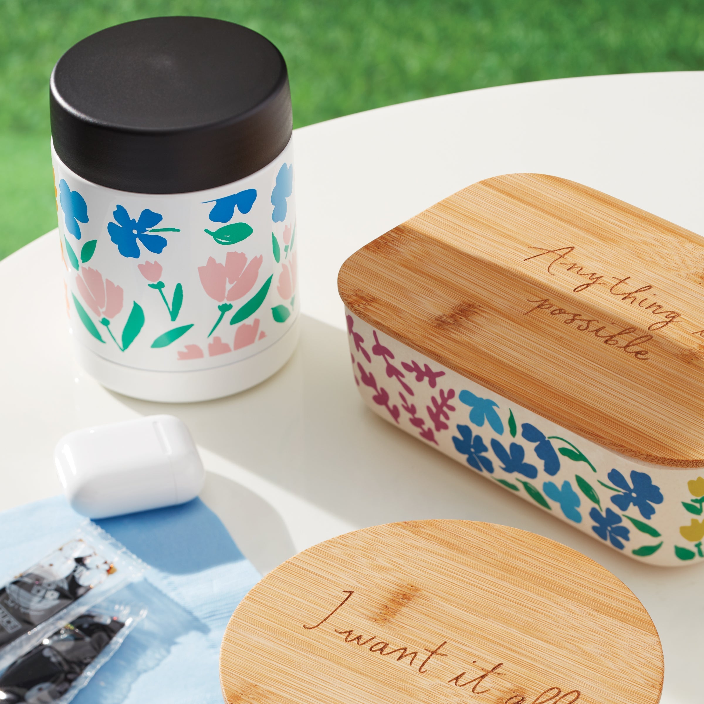 Lenox Westmore Floral Fields 2-Piece Container Set - Image 3