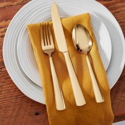 Alternative view of Lenox Westmore Aptitude Champagne Satin 20-Piece Flatware Set