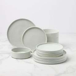 Lenox Westmore Modulus Vapor 12-Piece Dinnerware Set