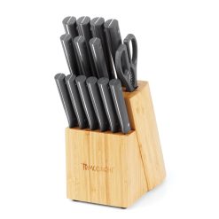 Lenox Westmore Harvest Slate 15-Piece Cutlery Block Set