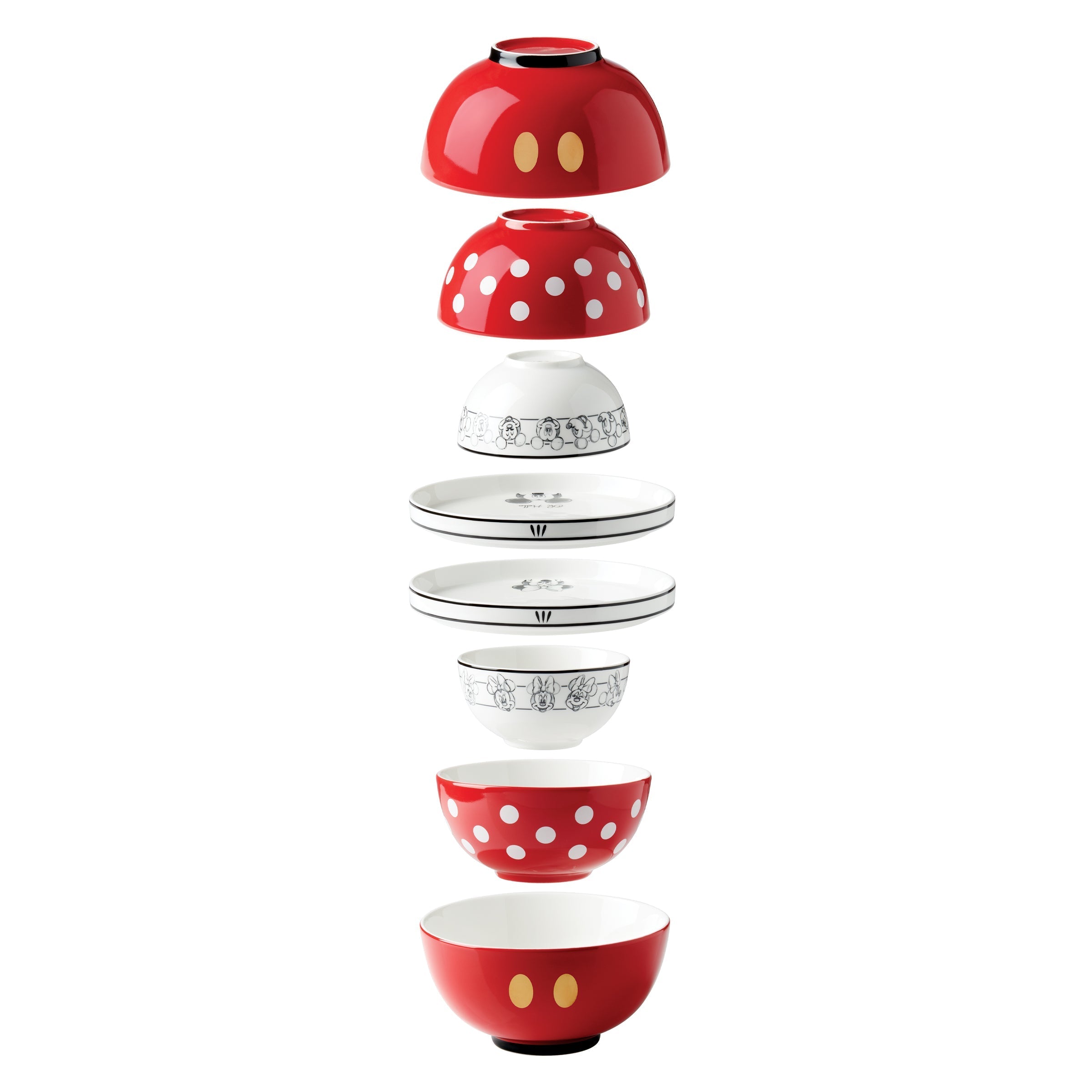 Lenox Westmore Disney 8-Piece Nesting Dinnerware Set - Image 2