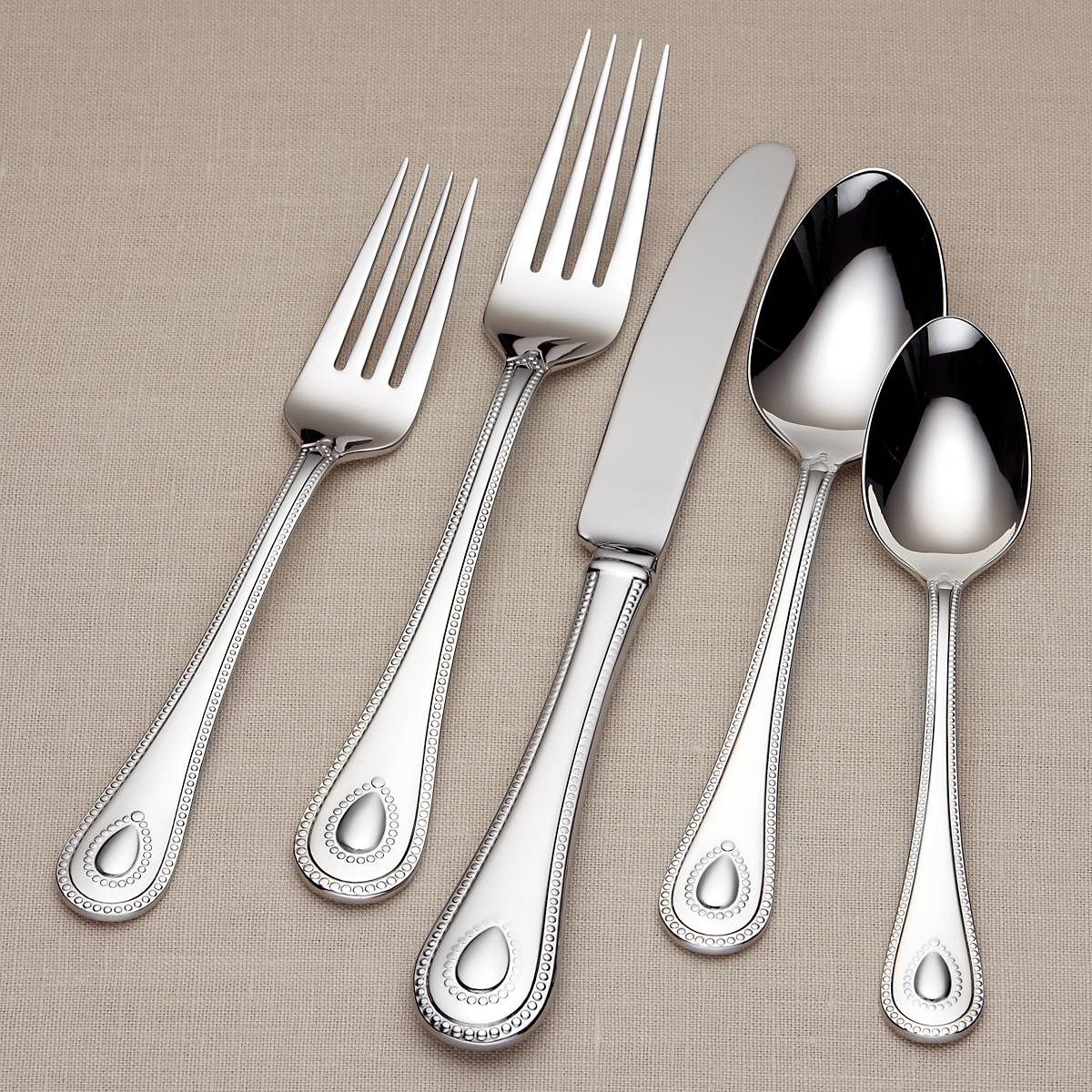 Lenox Westmore French Perle 65-Piece Flatware Set - Image 7