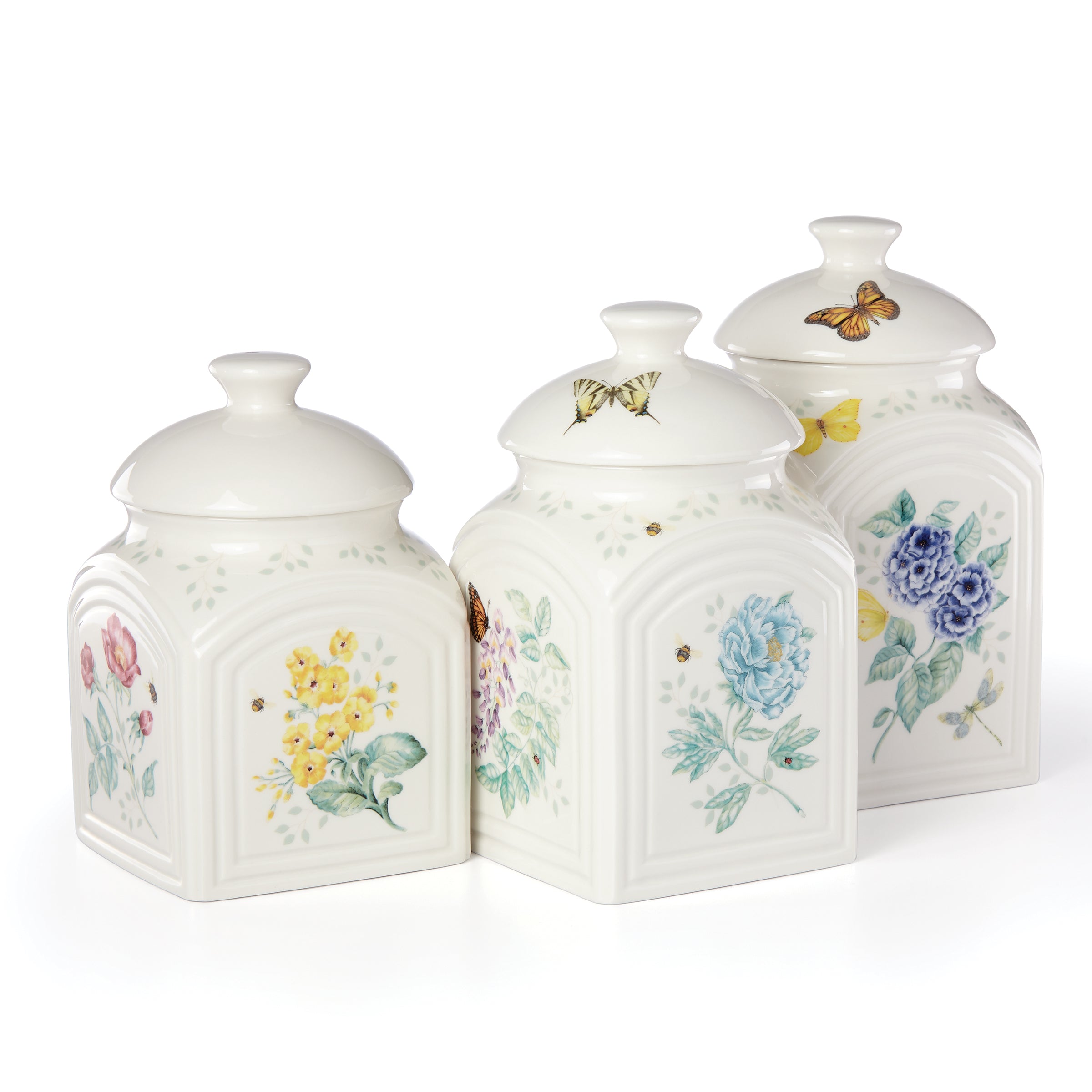 Lenox Westmore Butterfly Meadow 3-Piece Canister Set - Image 6