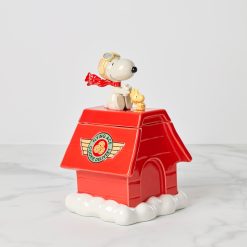 Lenox Westmore Chef Snoopy Figural Cookie Jar