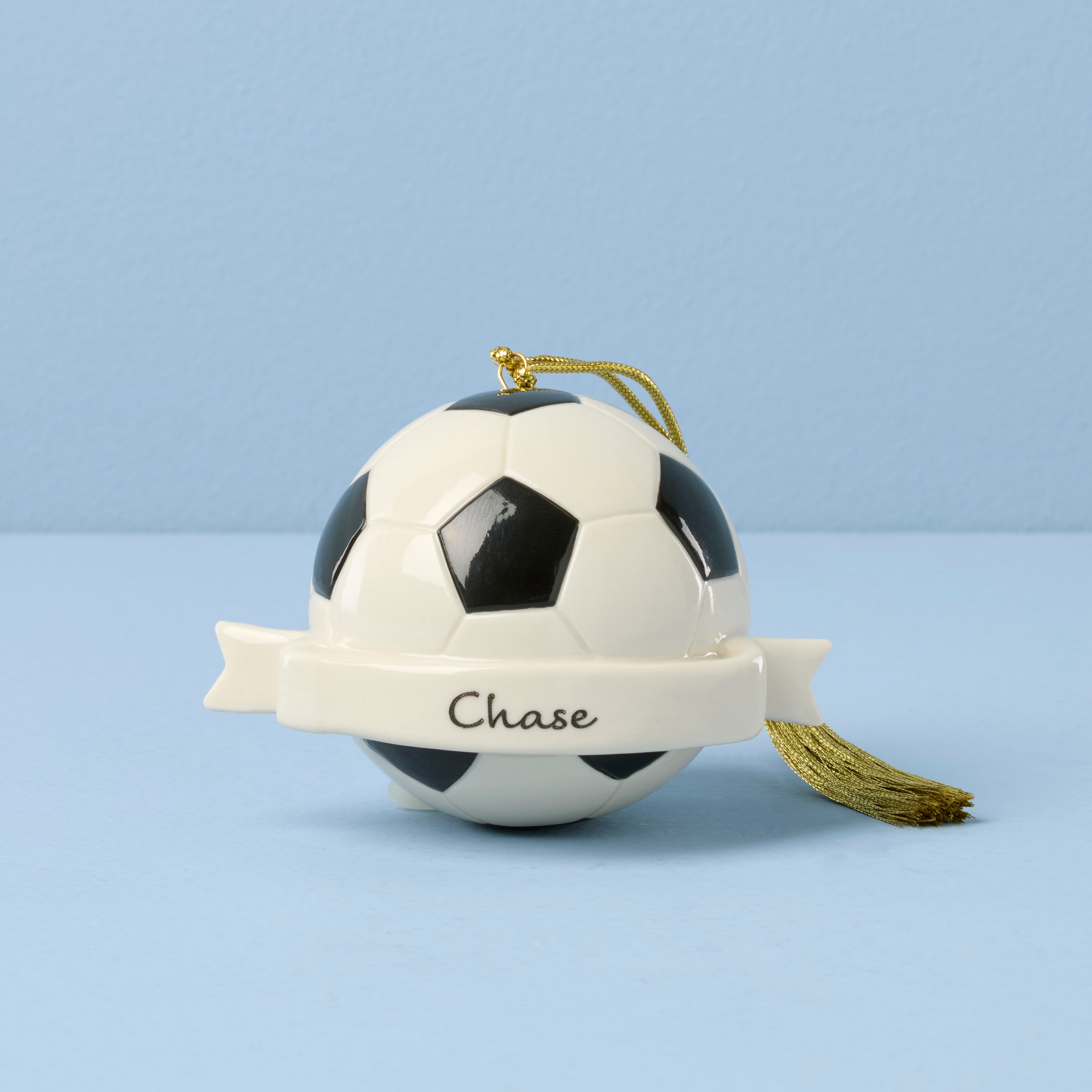 Lenox Westmore Personalized Soccer Ball Ornament