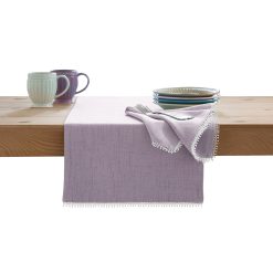 Alternative view of Lenox Westmore French Perle Violet Dinner Napkins, Set of 2