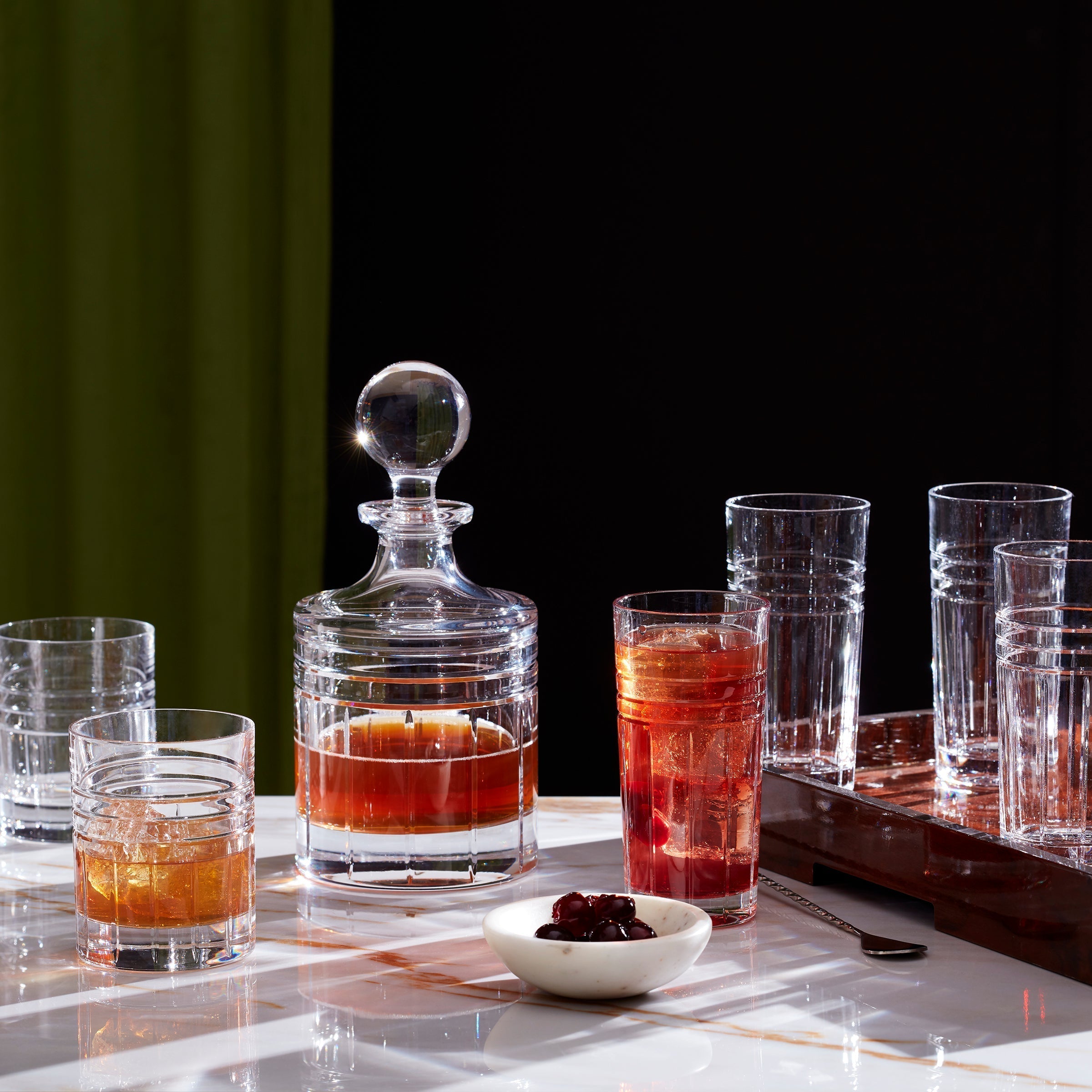 Lenox Westmore Tempo Crystal Double Old Fashion Glasses, Set of 4 - Image 3