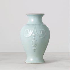 Lenox Westmore French Perle Ice Blue Bouquet Vase