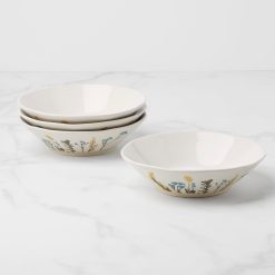 Lenox Westmore Wildflowers Pasta Bowls, Set of 4
