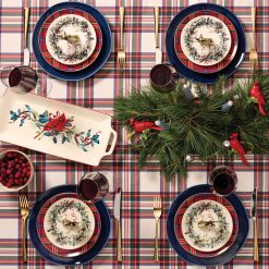 Alternative view of Lenox Westmore Winter Greetings Salad Plates, Set of 4