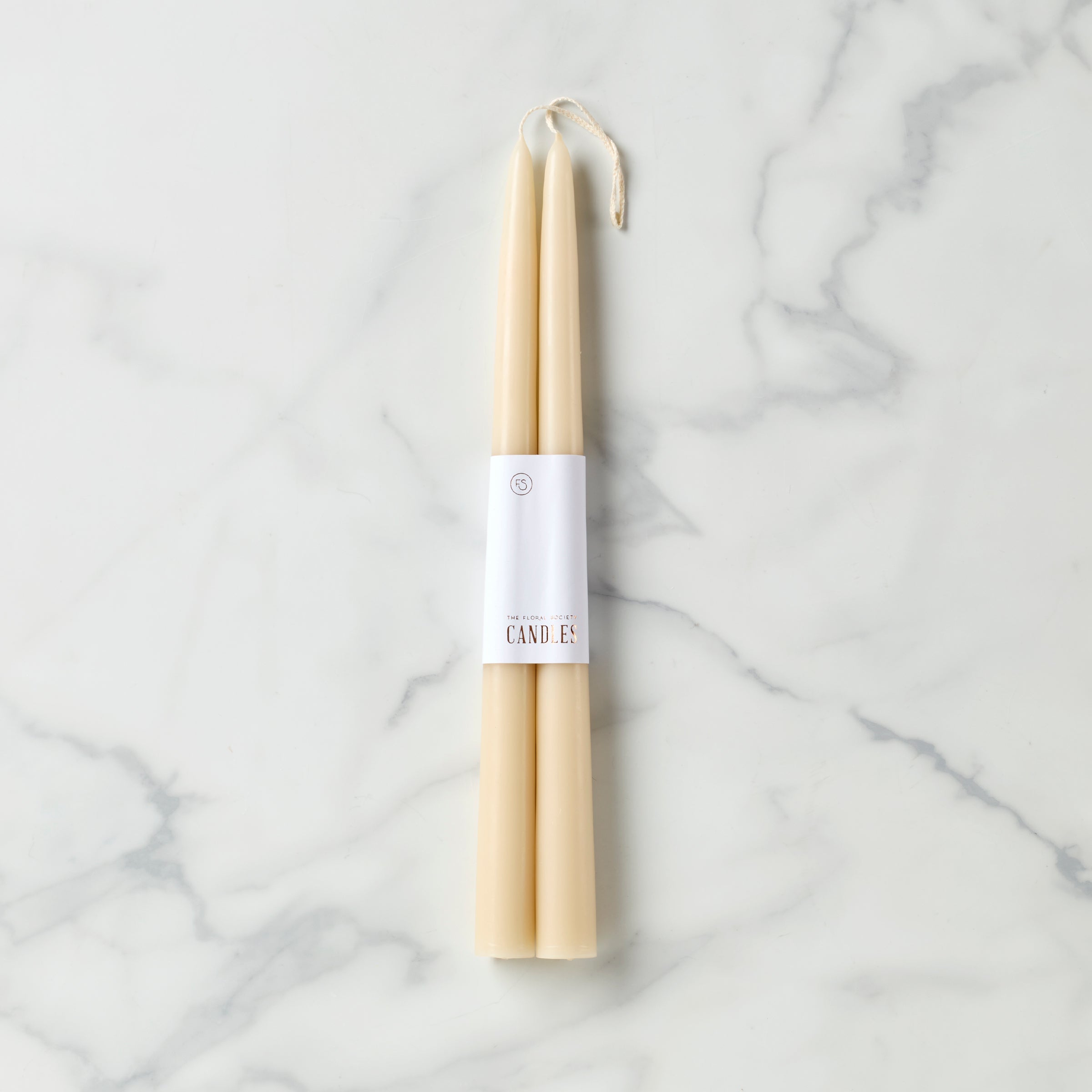 Lenox Westmore Dipped Parchment 12 Taper Candle, Set of 2