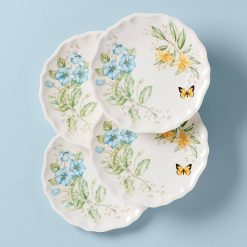Lenox Westmore Butterfly Meadow Melamine Dinner Plates, Set of 4