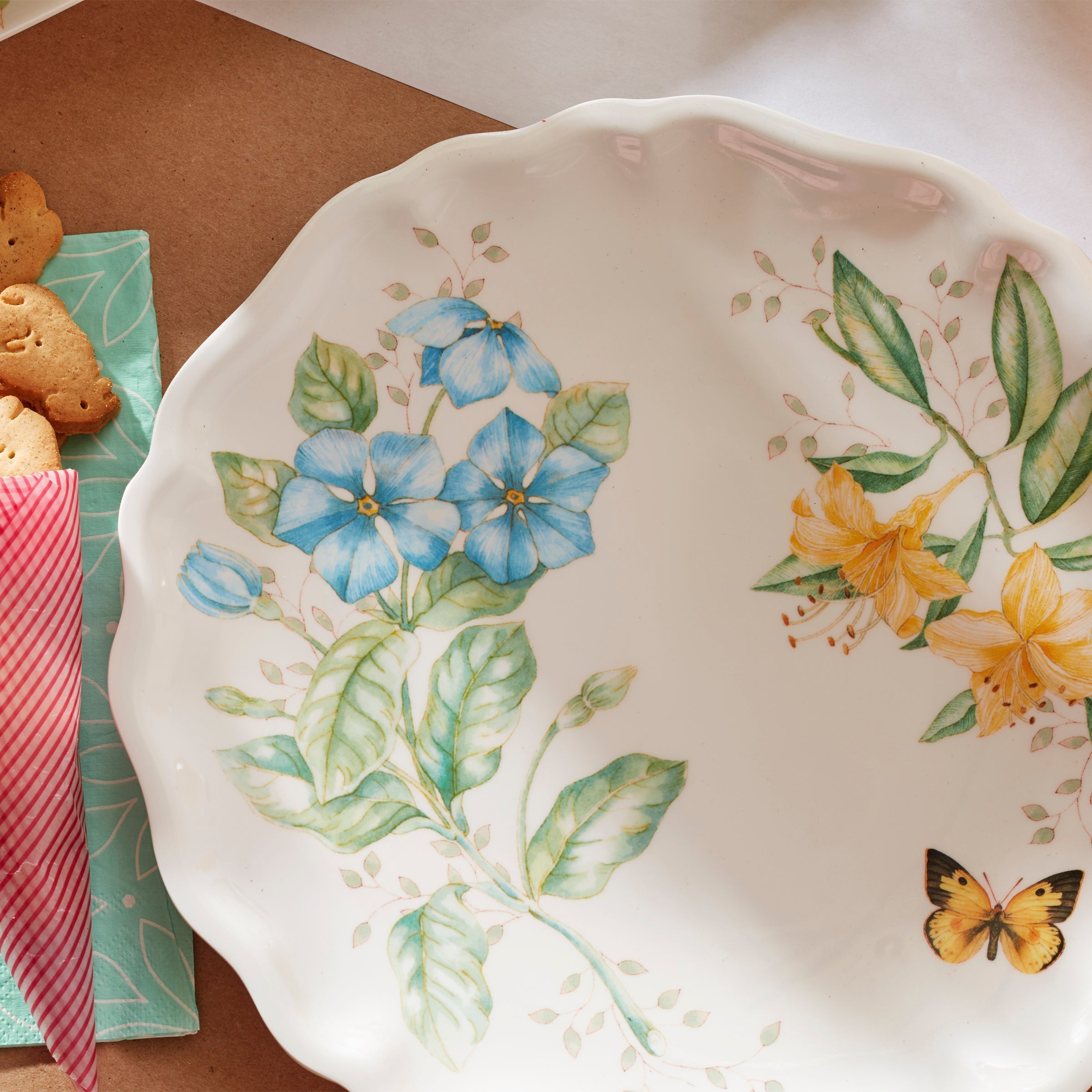Lenox Westmore Butterfly Meadow Melamine Dinner Plates, Set of 4 - Image 6