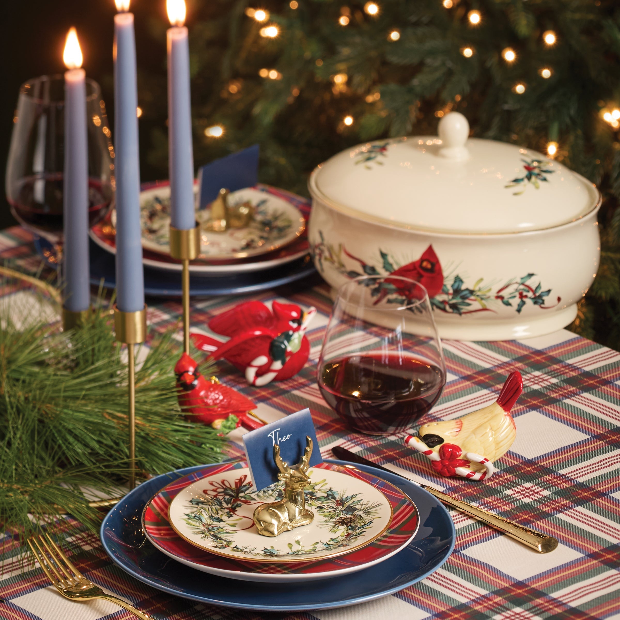 Lenox Westmore Bay Colors Blue Dinner Plates, Set of 4 - Image 7