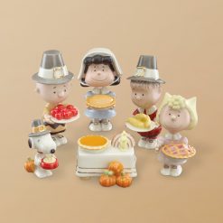 Lenox Westmore Peanuts Thanksgiving 6-Piece Figurine Set
