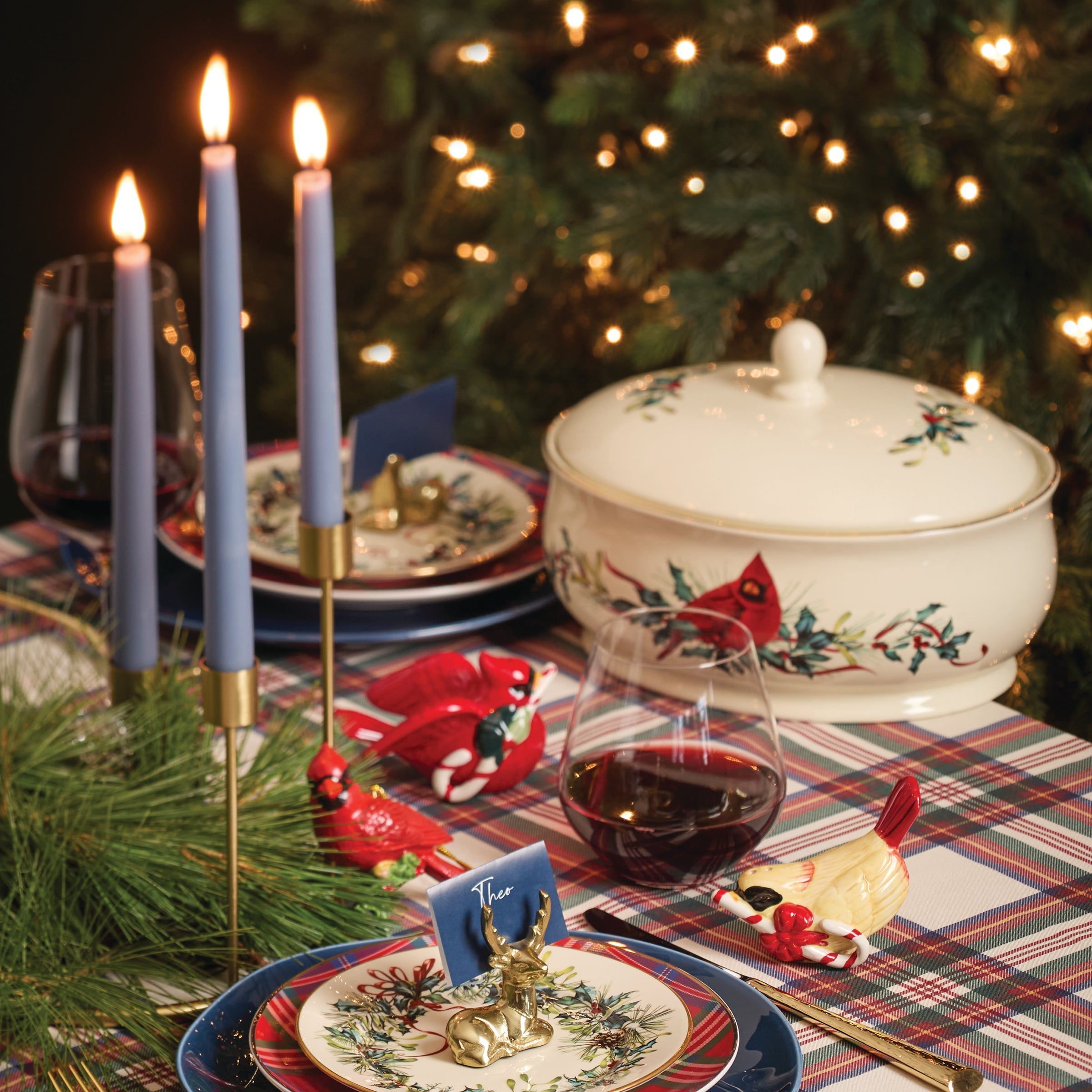 Lenox Westmore Winter Greetings Salad Plates, Set of 4 - Image 5