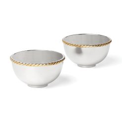 Lenox Westmore Roseland Nut Bowls, Set of 2