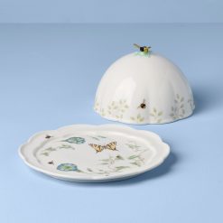 Alternative view of Lenox Westmore Butterfly Meadow Covered Butter Dish