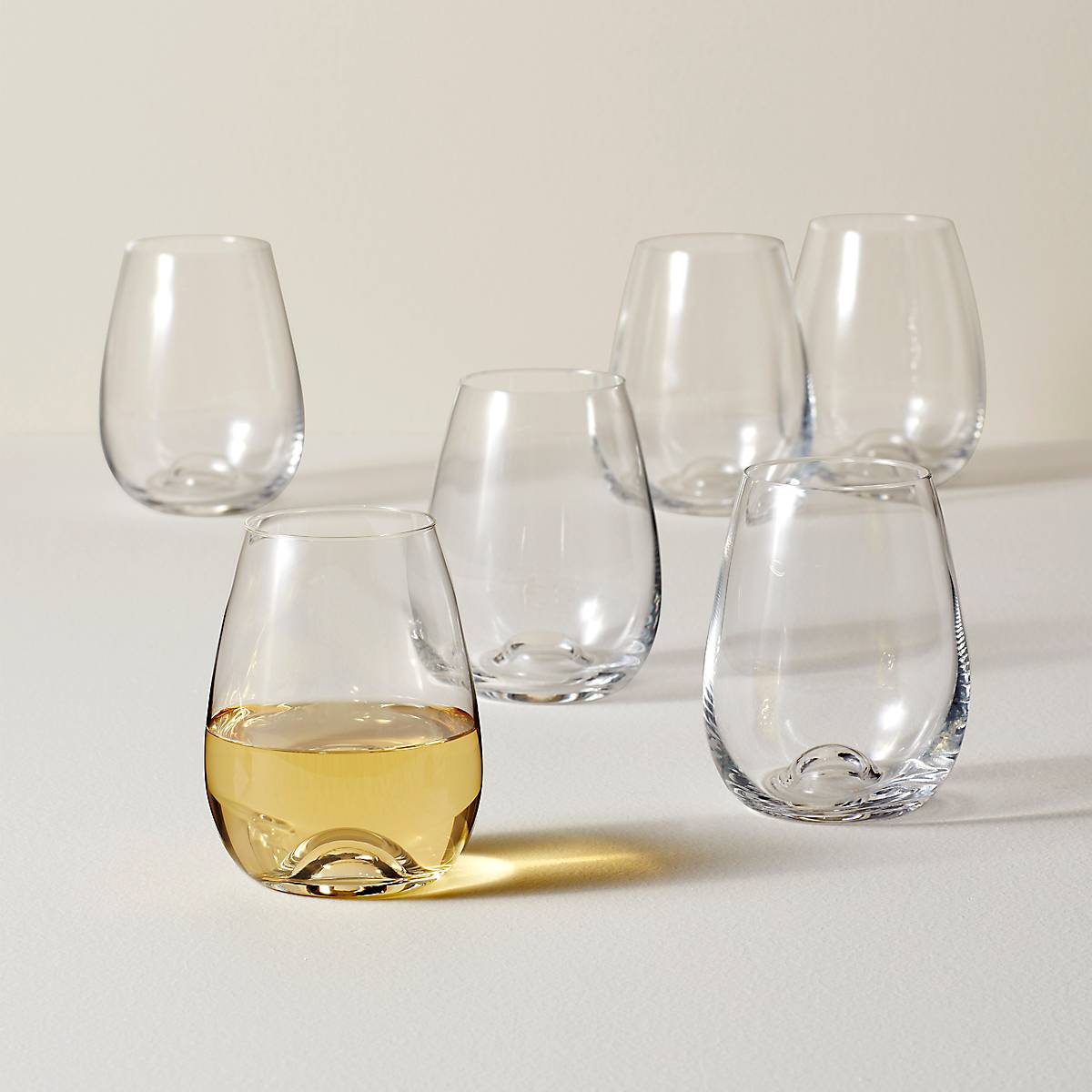 Lenox Westmore Tuscany Classics Stemless Wine Glasses, Set of 6 - Image 2