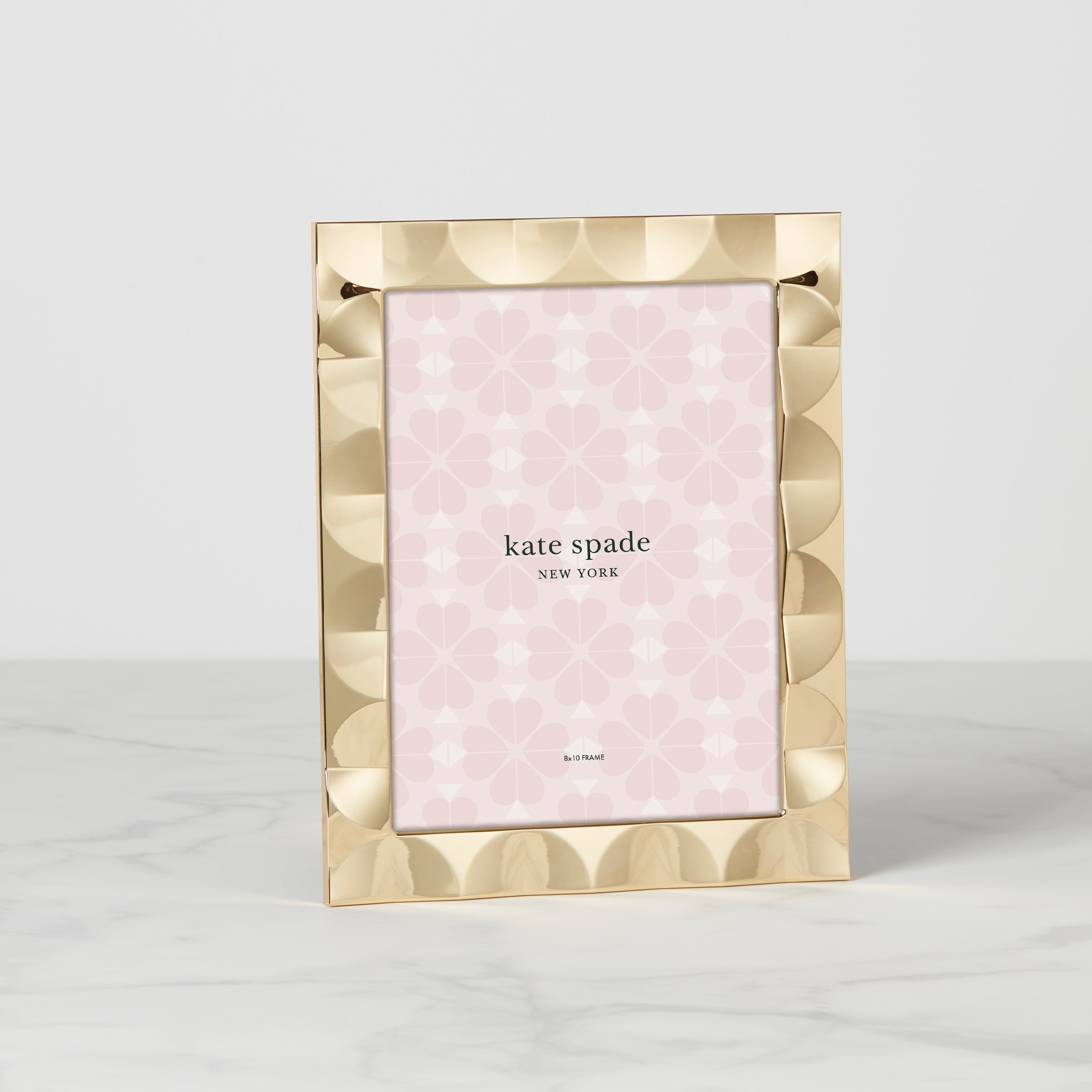 Lenox Westmore South Street Gold 8x10 Scallop Photo Frame