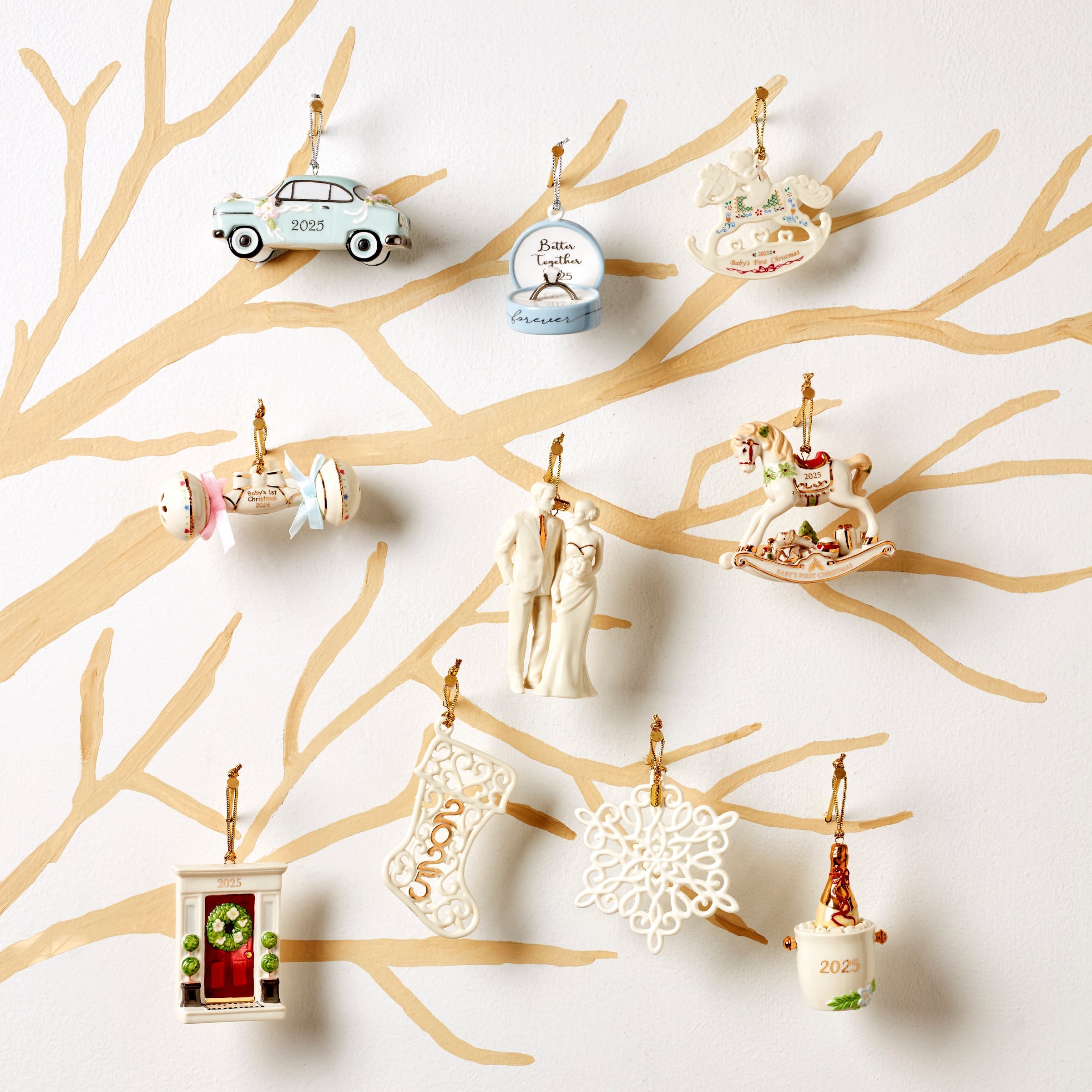 Lenox Westmore 2025 A Year To Remember Stocking Ornament - Image 4