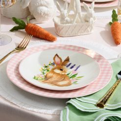 Alternative view of Lenox Westmore Bunny Accent Plates, Set of 4