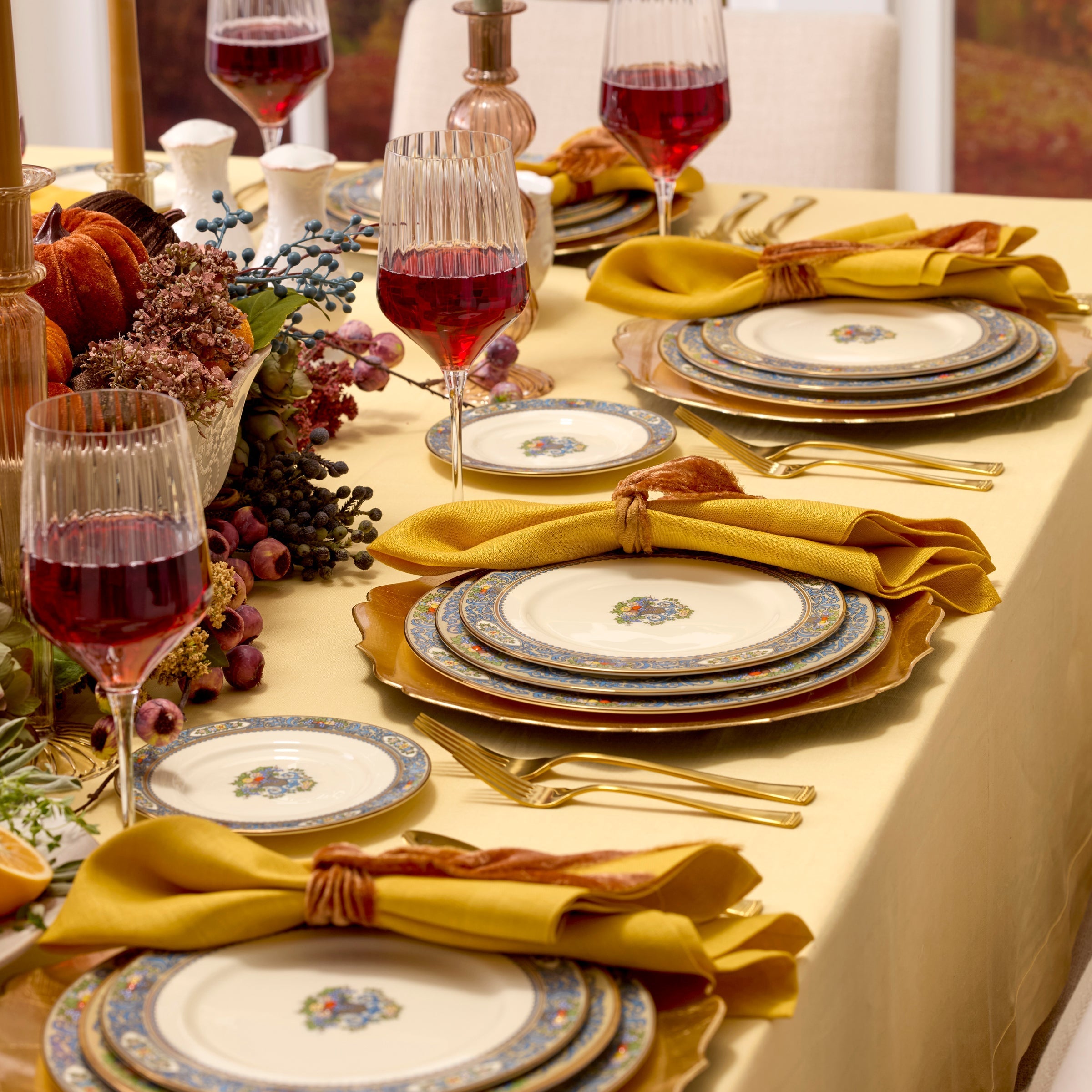 Lenox Westmore Tuscany Classics Angled Optic Wine Glasses, Set of 6 - Image 4