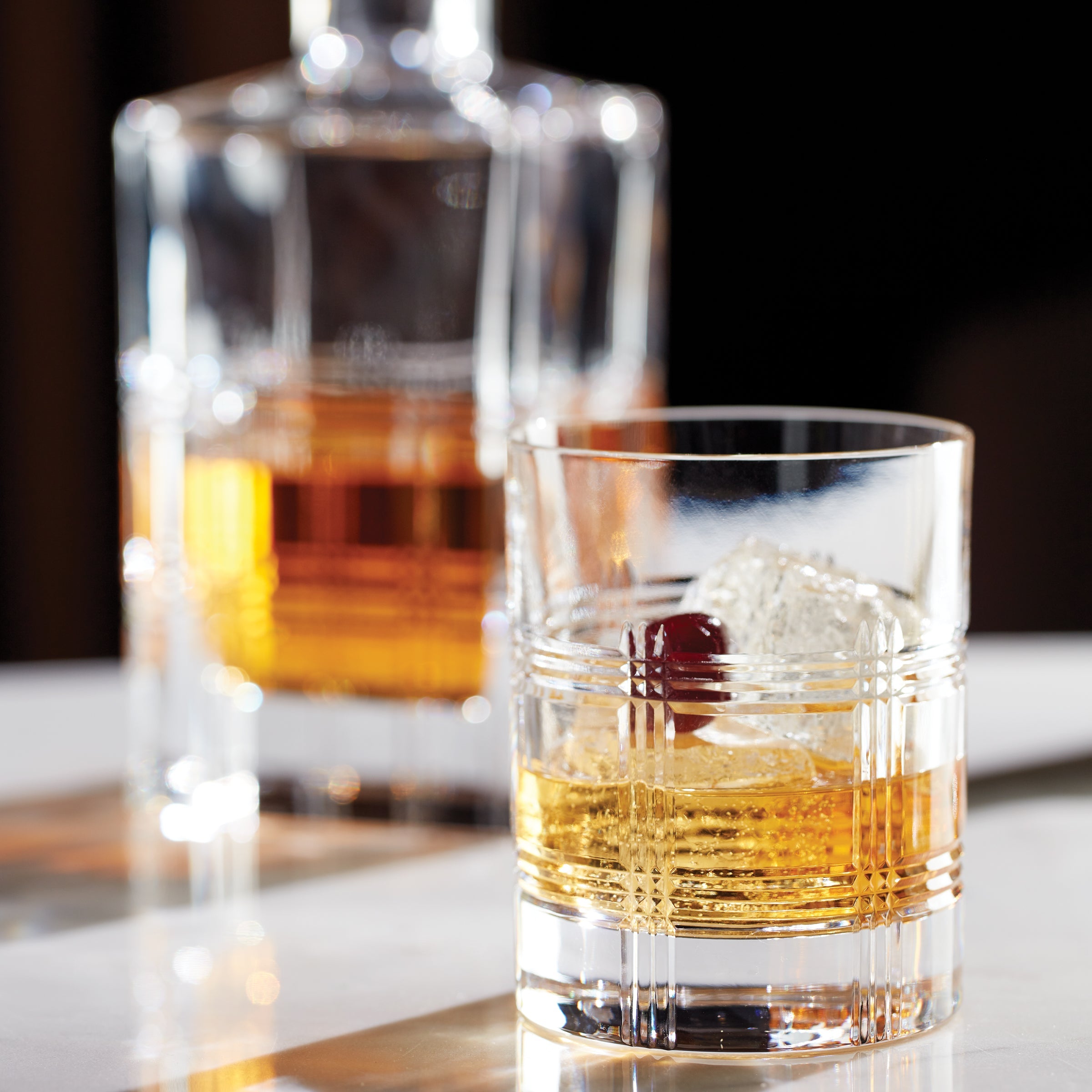 Lenox Westmore Hudson Crystal 5-Piece Whiskey Set - Image 4