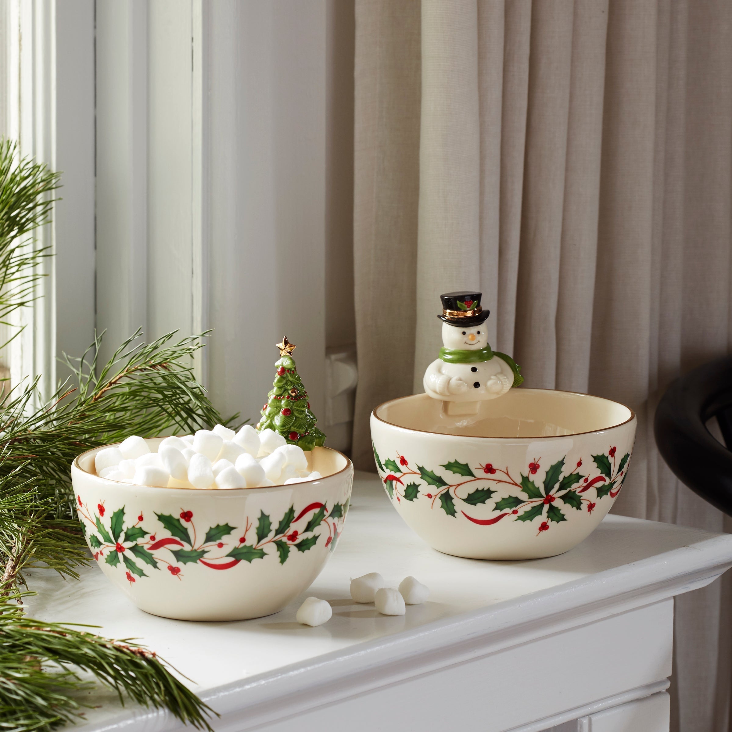 Lenox Westmore Holiday Snowman Bowl - Image 2