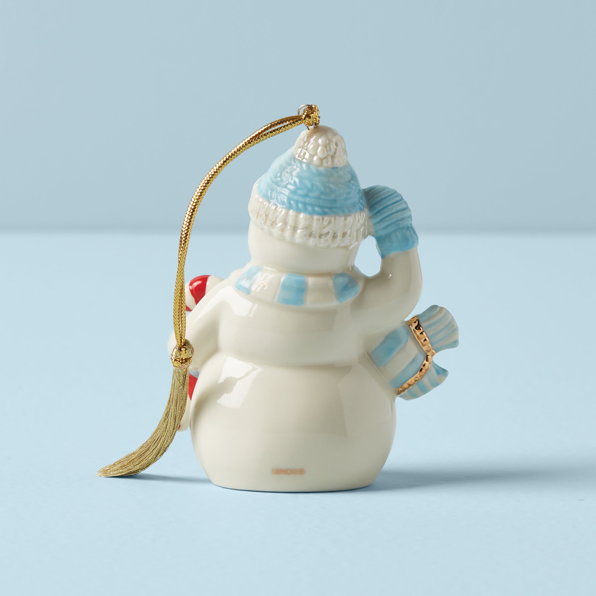 Lenox Westmore Personalized Winter Snowman Ornament - Image 2