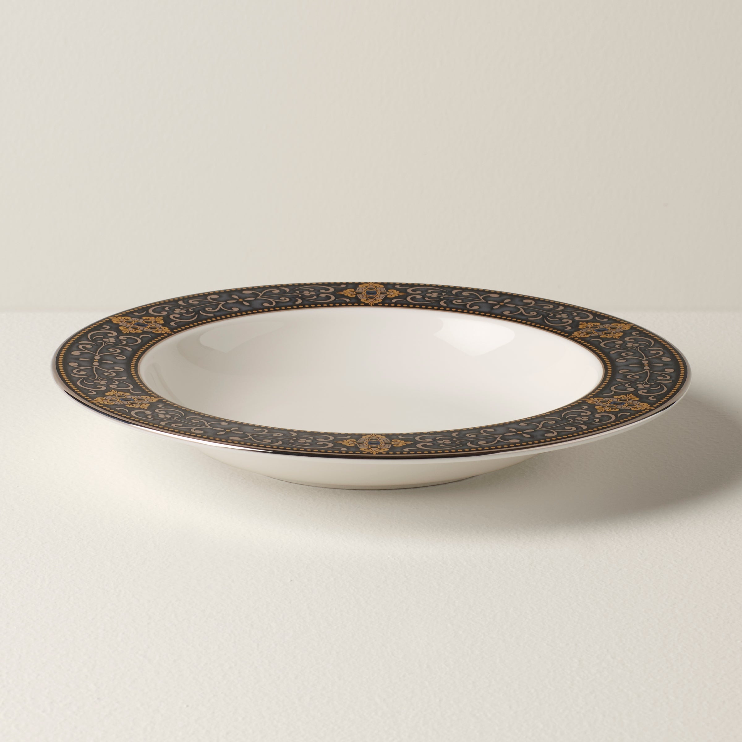 Lenox Westmore Vintage Jewel Rimmed Bowl