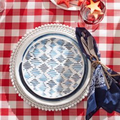 Alternative view of Lenox Westmore Blue Bay Melamine 16-Piece Dinnerware Set