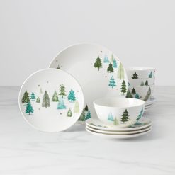 Lenox Westmore Balsam Lane 12-Piece Dinnerware Set