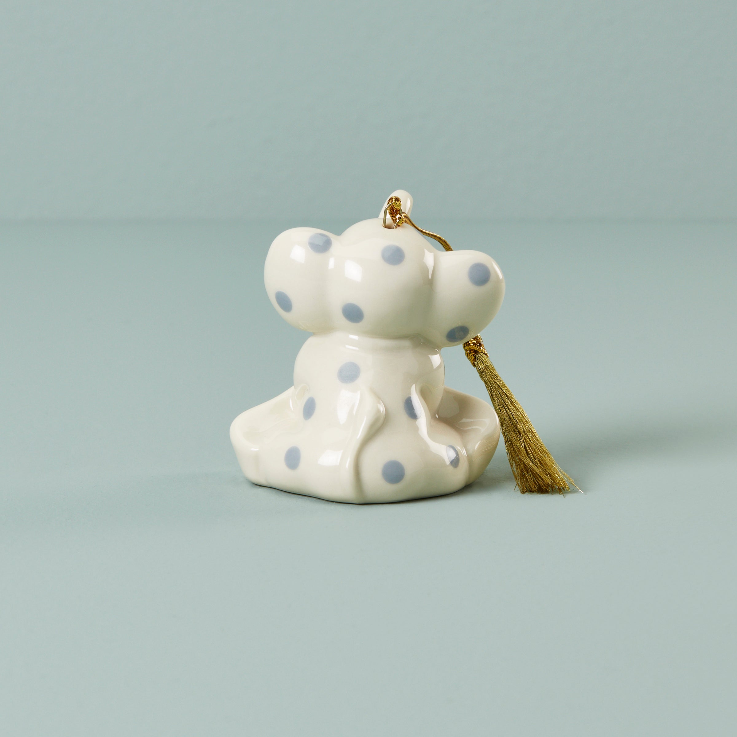 Lenox Westmore Personalized Blue Elephant Ornament - Image 2