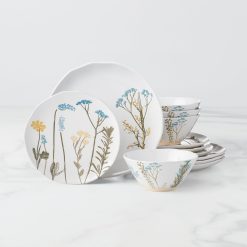 Lenox Westmore Wildflowers 12-Piece Dinnerware Set