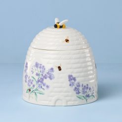 Lenox Westmore Butterfly Meadow Honeycomb Candy Jar