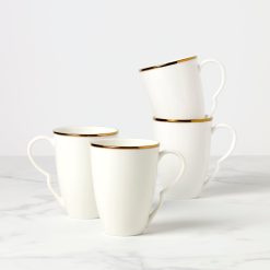 Lenox Westmore Contempo Luxe Mugs, Set of 4