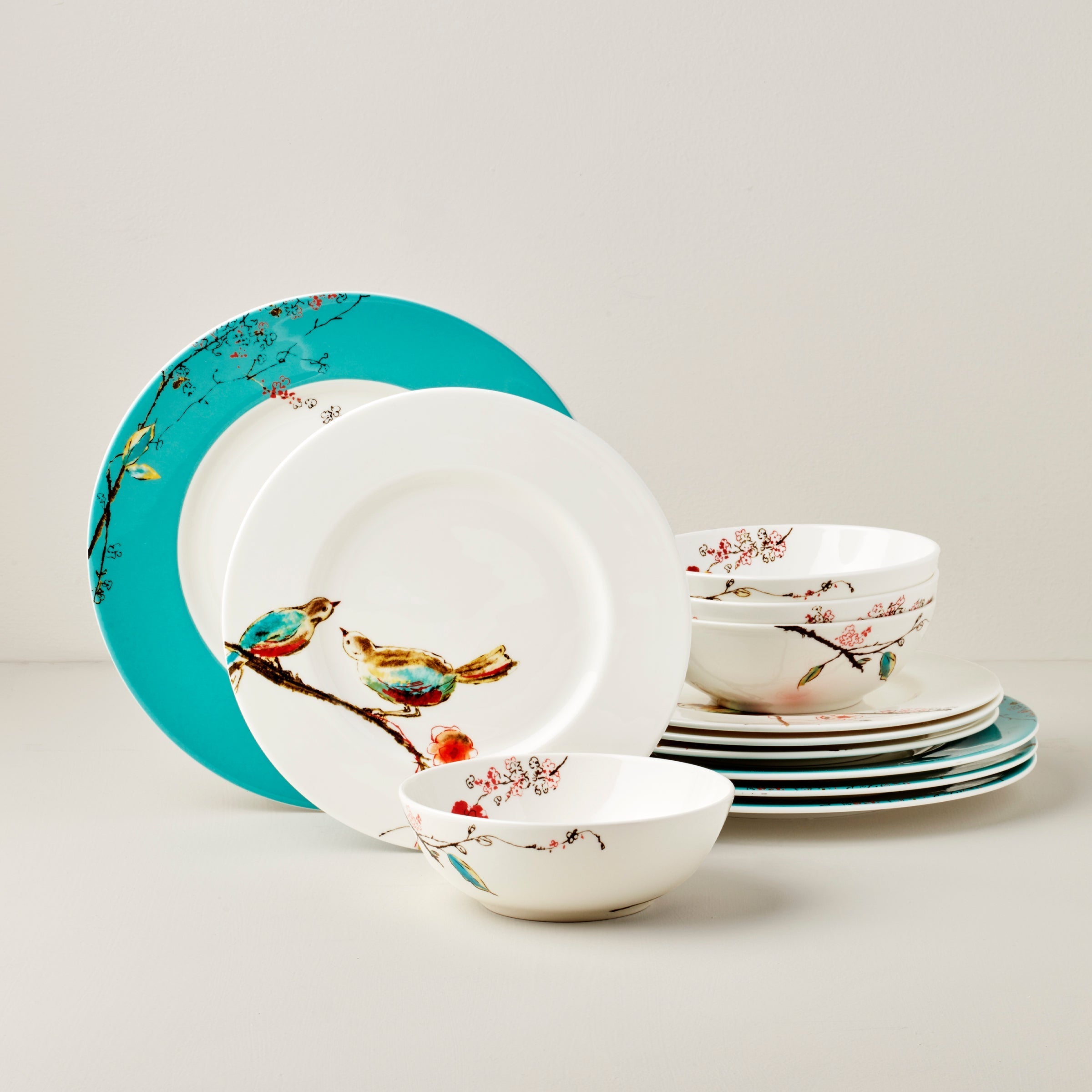 Lenox Westmore Chirp 12-Piece Dinnerware Set