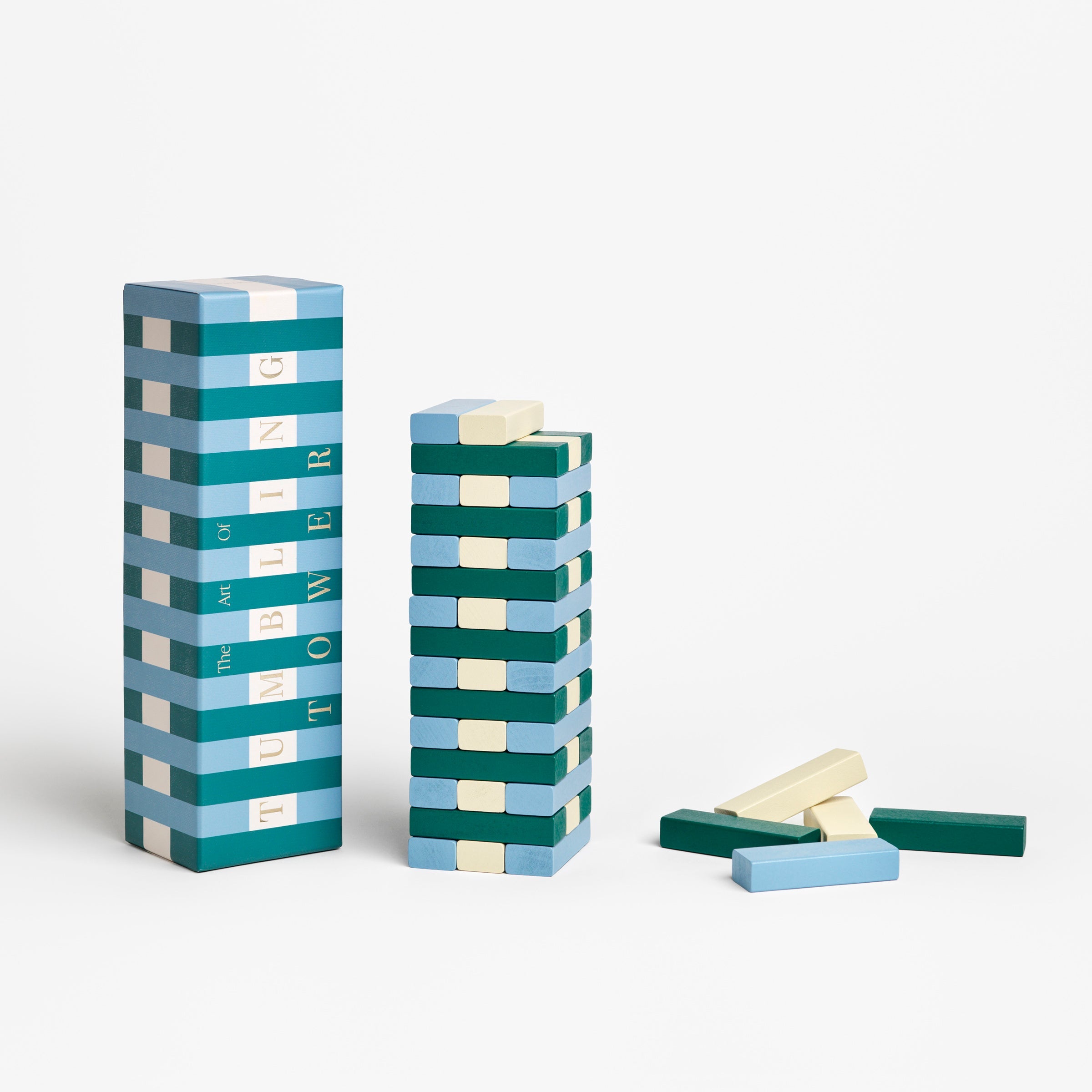 Lenox Westmore Blue Tumbling Tower Game