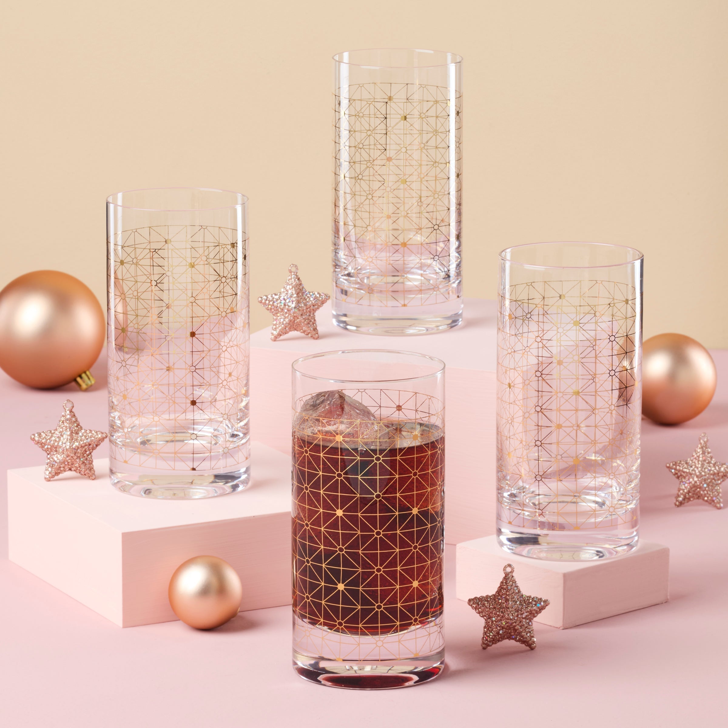Lenox Westmore Tuscany Classics Gold Dust Highball Glasses, Set of 4 - Image 3