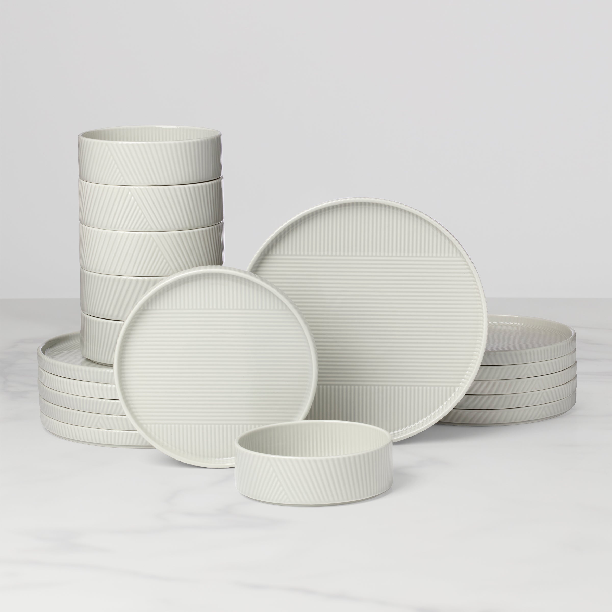 Lenox Westmore Modulus Vapor 18-Piece Dinnerware Set